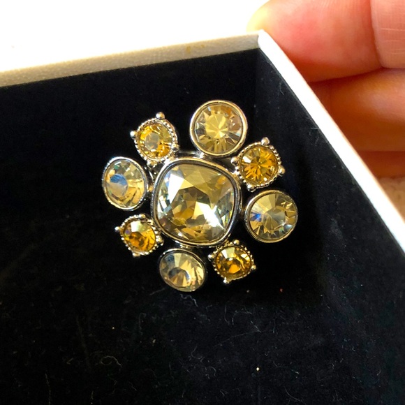 Chanel Silver-Toned Women's Ring 7 - Picture 1 of 8